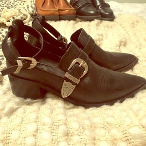 Barely worn Free People Western Booties